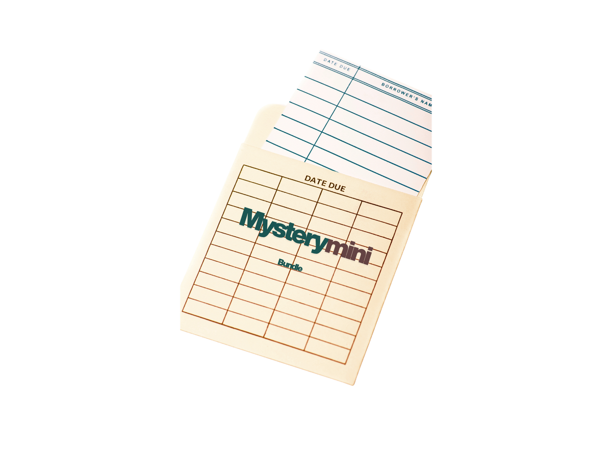 Mystery Mini |  7 Library Pockets |